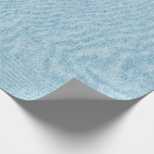Light Blue Denim Texture Cadeaupapier