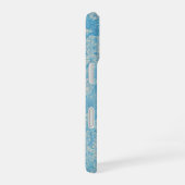 Light Blue Floral Field Phone Case iPhone 16 Hoesje (Rechterkant)