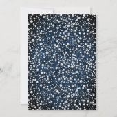 Light Blue Floral Princess Quinceanera Invitation (Dos)