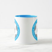 Light Blue – Fresh and Fun Football Dad Mug (Centre)