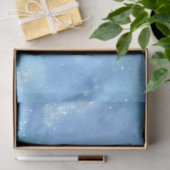 Light Blue Galaxy Series Design 7 Tissuepapier (Geschenk)