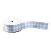 Light Blue Gingham Checktern Lint (Spoel)