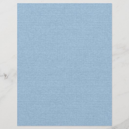 Light blue Linen Fabric Texture Briefhoofd (Achterkant)