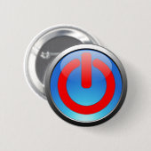 Light Blue Power Button (Voorkant /achterkant)