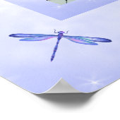 Light Blue Quinceañera Party Poster (Coin)