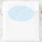 Light Blue Sand Ovale Sticker (Tas)