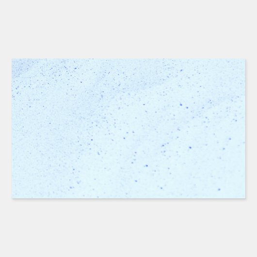 Light Blue Sand Rechthoekige Sticker (Voorkant)