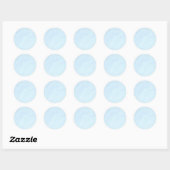 Light Blue Sand Ronde Sticker (Vel)