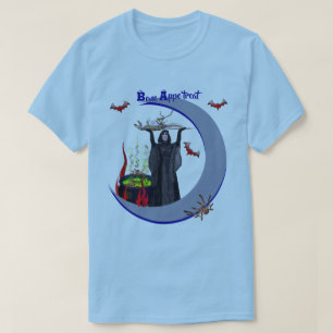 Light Blue Scariest Times Unisex Halloween T-shirt