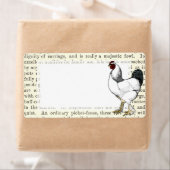 Light Brahma Rooster Land Classic Etiket (Insitu)