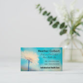 Light Breeze zorgverlener Professional Visitekaartje (Staand voorkant)