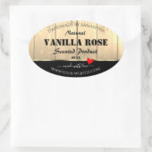 Light Brown Wooden Boards Product Packaging Labels (Tas)