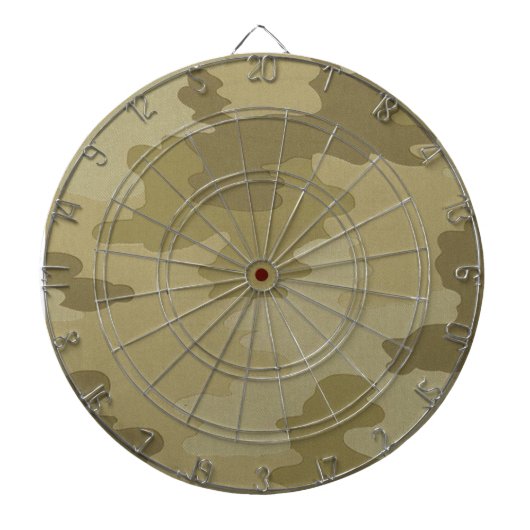 Light Camouflage Dart Board Dartbord (Voorkant)