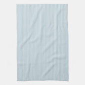 Light Chambray Blue Stripe Farmhouse Theedoek (Verticaal)