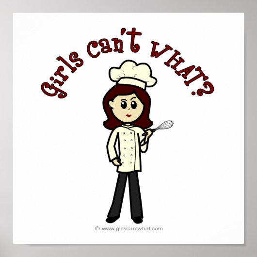 Light Chef Girl Poster (Voorkant)