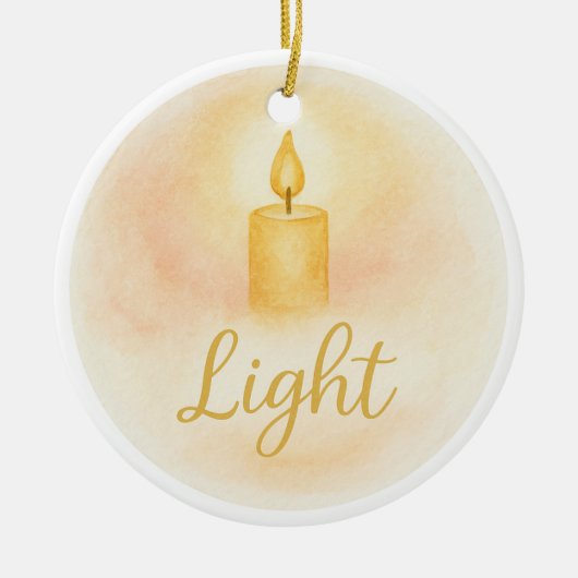 Light Christmas Ornament (Voorkant)