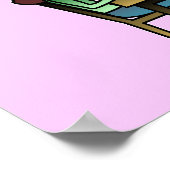 Light Computer Girl Poster (Hoek)