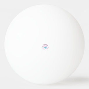 Light Cornflower Blue, Sky Megenta, Girly Pingpongballen