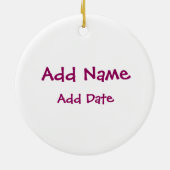 Light CSI rechercheur Keramisch Ornament (Achterkant)