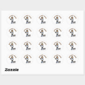 Light Do-it-Yourself Diva Ronde Sticker (Vel)