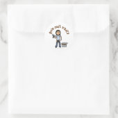 Light Do-it-Yourself Diva Ronde Sticker (Tas)