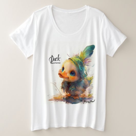 Light Duck À propos et découvrez plus chemise (Design devant)