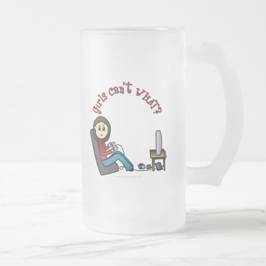 Light Gamer Girl Matglas Bierpul (Rechts)