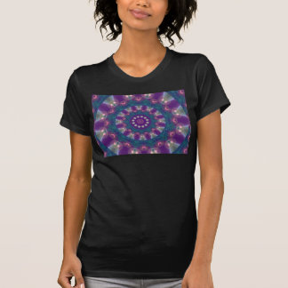 Light Gatherers, Magical Abstract Paars Mandala T-shirt