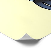 Light Girl Trumpet-speler Poster (Hoek)