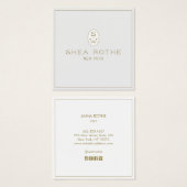 Light Gray Beauty Salon (Devant & derrière)