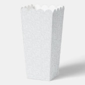 Light Gray Geometric Floral Pattern Bedankdoosjes (Voorkant)
