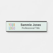 Light Green 2x8 Nom de la suspension Plaque Logo d (Devant)