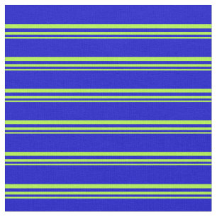 Light Green and Blue Lines/Stripes Pattern Stof