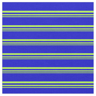 Light Green and Blue Lines/Stripes Pattern Stof