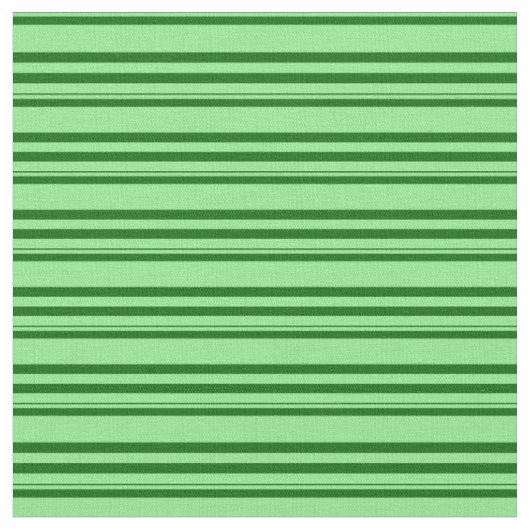 Light Green & Dark Green Stripes Pattern Stof (Close Up)