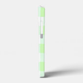 Light Green Gingham Check Patroon Case-Mate iPhone Case (Achterkant / Links)