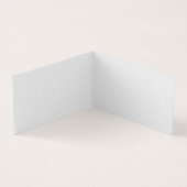 Light Grey Geometric Tile Pattern Visitekaartjes (Binnen)