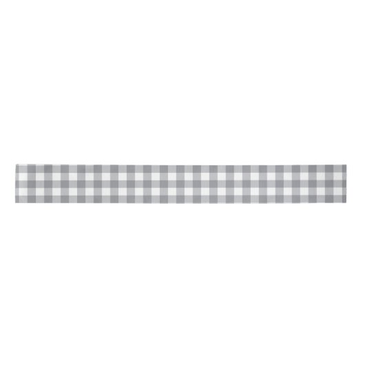 Light Grey Gingham Lint (Voorkant)