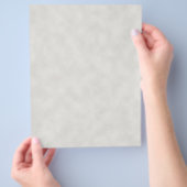 Light Grey Parchment Texture Background Flyer (Hand)