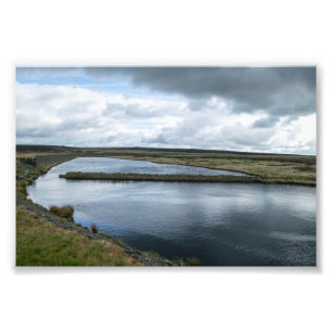 Light Hazzles Reservoir Foto Afdruk