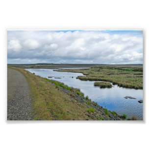 Light Hazzles Reservoir Foto Afdruk