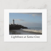 Light House in Santa Cruz California Briefkaart (Voorkant)