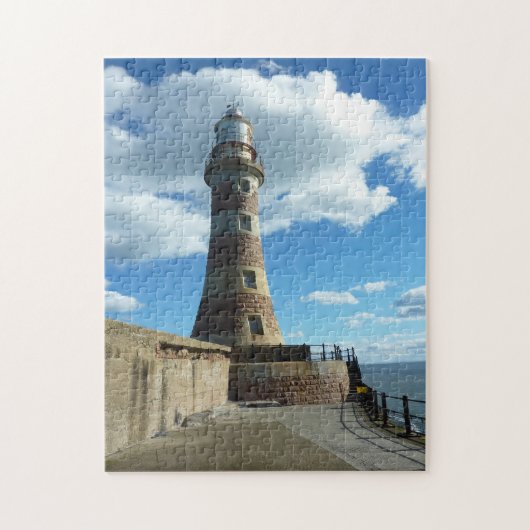 Light House in Sunderland UK. Legpuzzel (Verticaal)