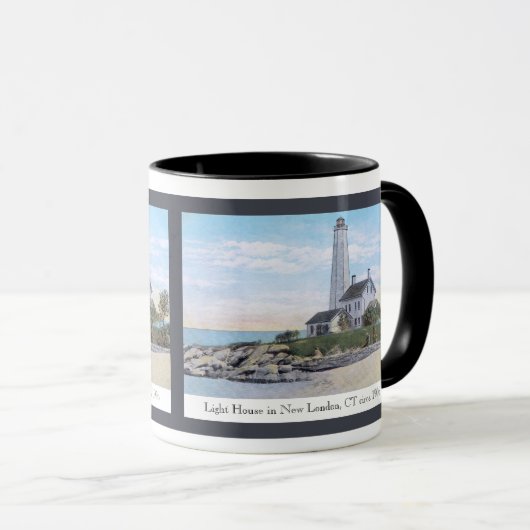 Light House New London CT Mok (Voorkant rechts)