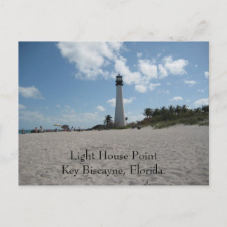 Light House Point Key Biscayne Briefkaart