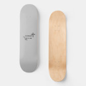 Light in the Lord  Skateboard (Voorkant)
