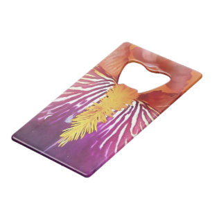 Light Iris Macro Artistic Abstract Kredietkaart Flessenopener