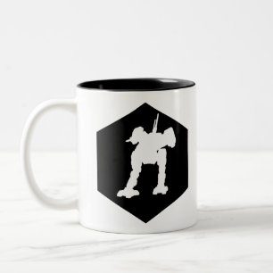 Light Mech-Mok Tweekleurige Koffiemok