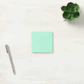 Light Mint Square Post-it Notes (Kantoor)
