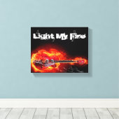 Light My Fire Canvas Afdruk (Insitu (Houten vloer))